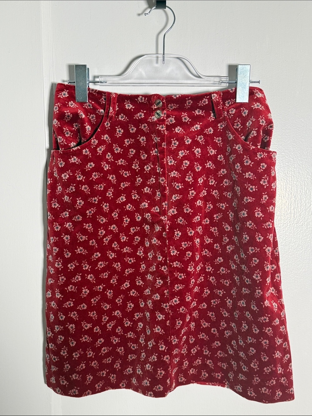 Vintage Coldwater Creek Corduroy Mini Skirt